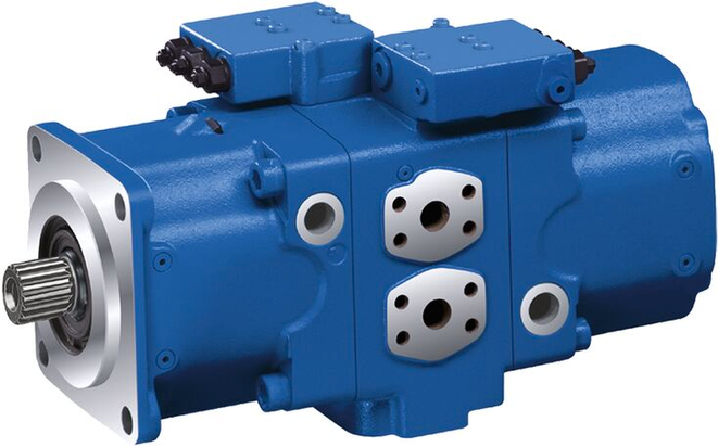 Аксиально-поршневой регулируемый сдвоенный насос Rexroth A20VO серия 10